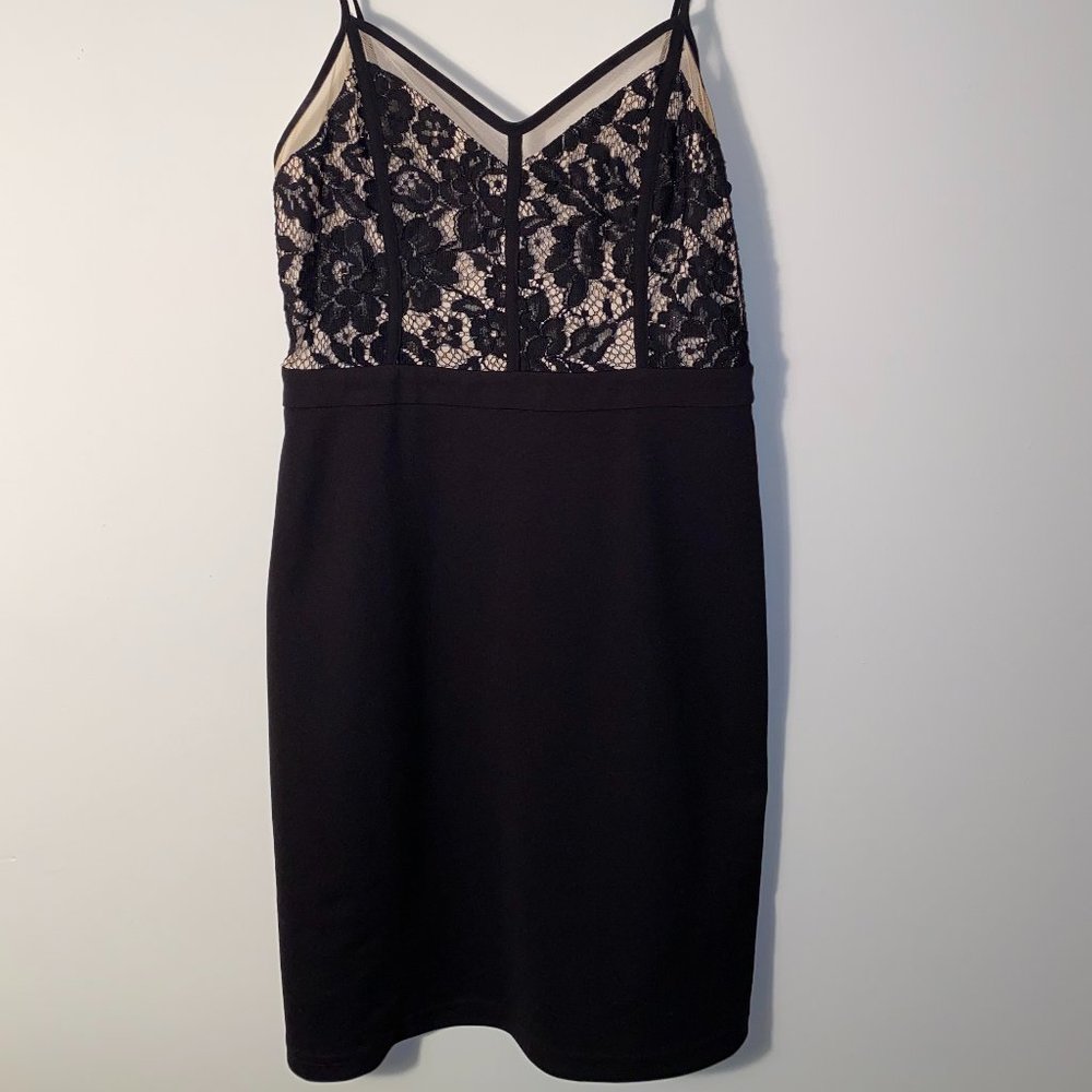 Black Lace Cocktail Dress